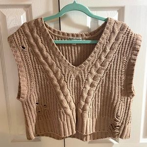 cropped sweater